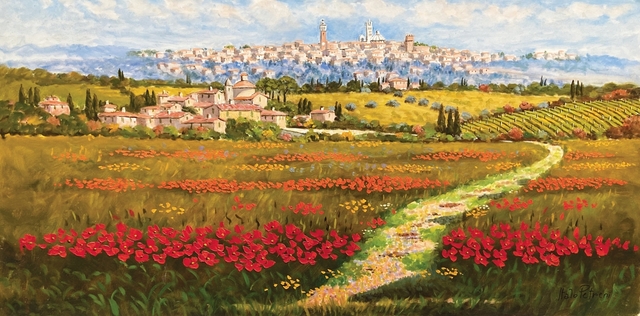 olio su tela cm 120 x 60