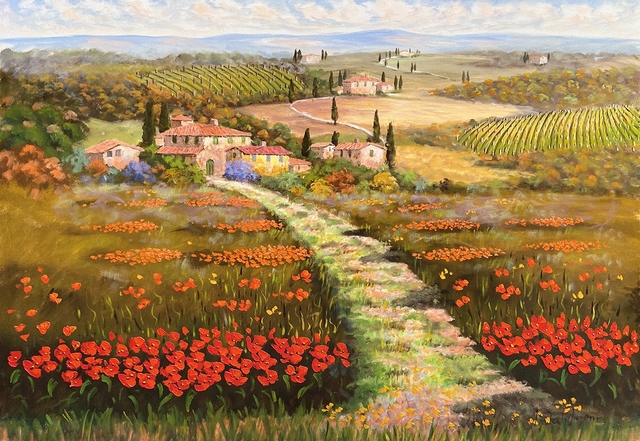 olio su tela cm 100 x 70