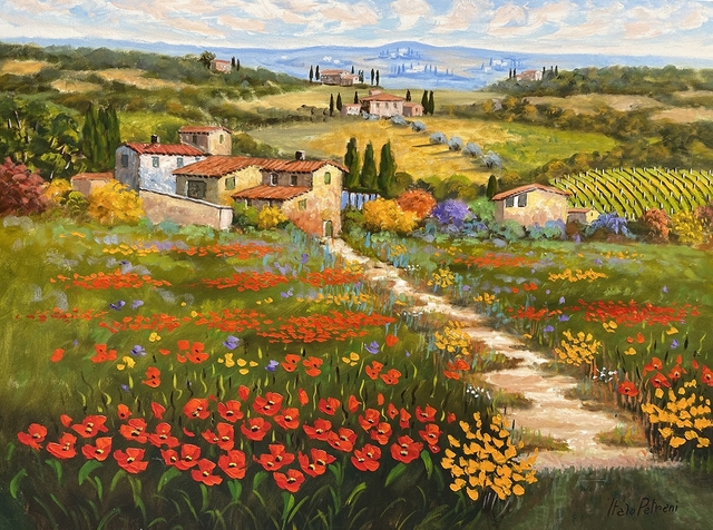 olio su tela cm 60 x 80