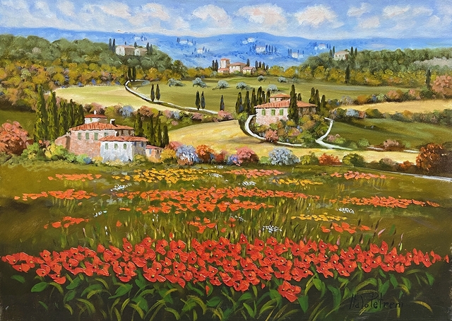 olio su tela cm 50 x70