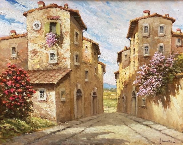 olio su tela cm 50 x 40