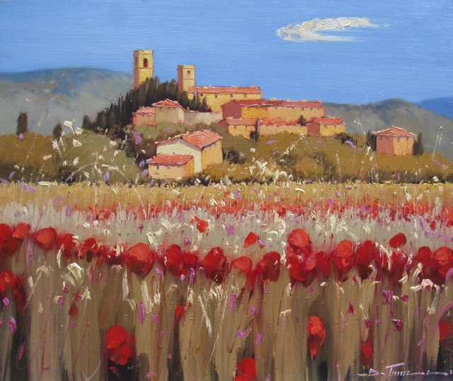 olio su tela cm 70x70