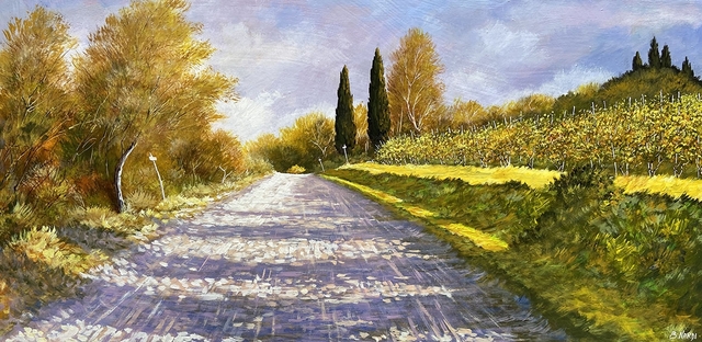 tecnica mista su tela 50 x 100