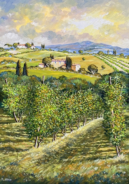 tecnica mista su tela 50 x 70