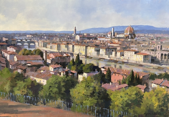 olio su tela cm 70 x 100