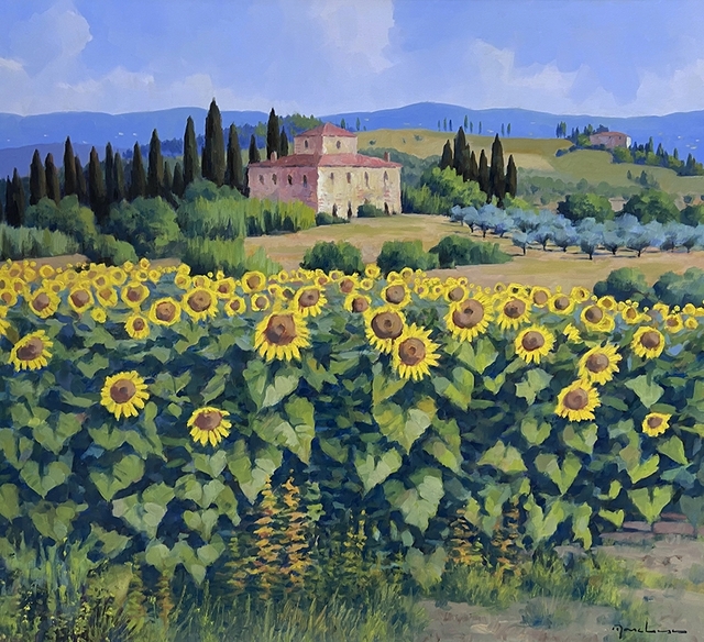 olio su tela cm 90 x 80